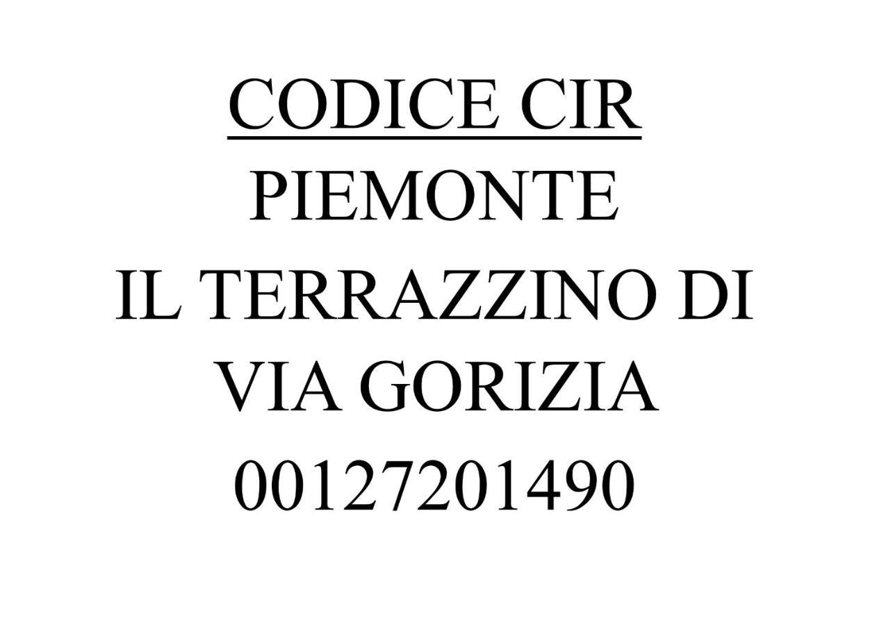 Il Terrazzino Di Via Gorizia Apartment Turin Exterior photo